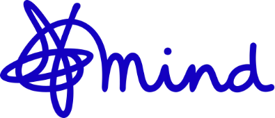 Mind charity logo with scribble design